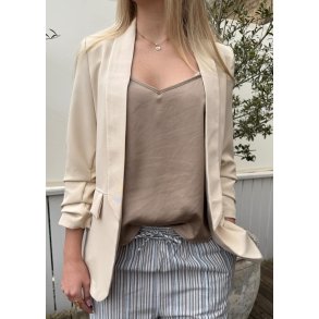 Jolifly Blazer- Beige