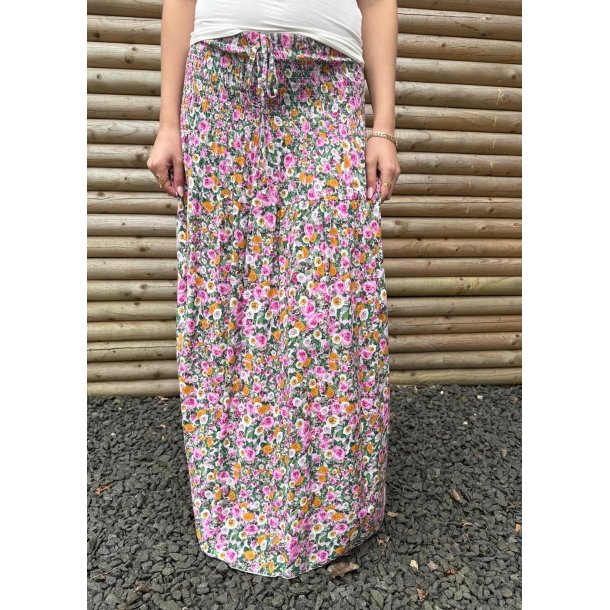 Juan Flower Skirt- Pink
