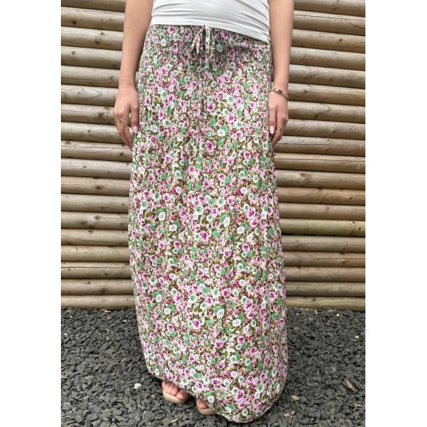 Juan Flower Skirt- Purple