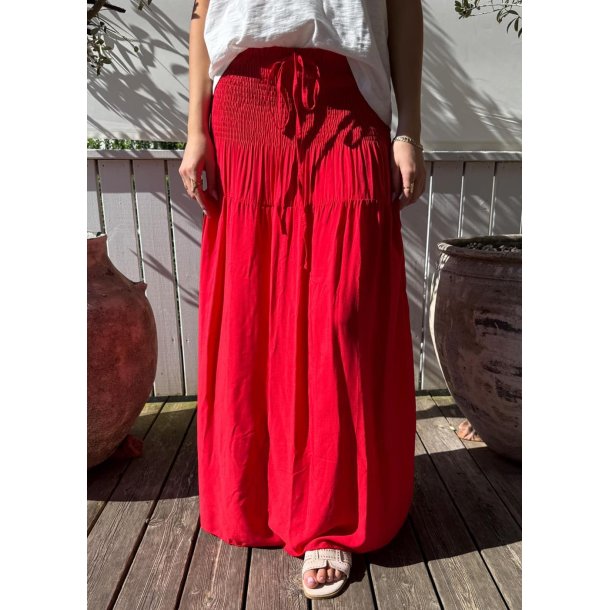 Juan Skirt Dress- Red