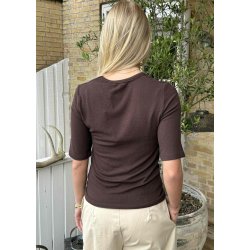 Juliet T-shirt- Coffee Bean