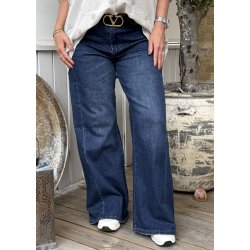 Julietta Denim Pants- Dark Den