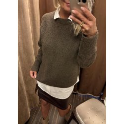 Melba Mw Mini Skirt- Seal Brown