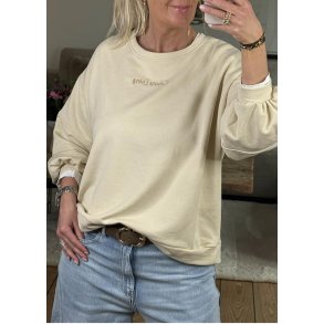Karly Sweatshirt- Beige