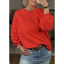 Karly Sweatshirt- Coral