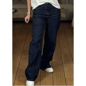 Kate Wide Jeans 549- Dark blue