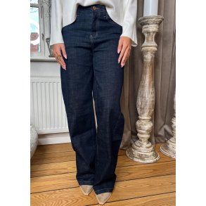 Kate Wide Jeans 549- Dark blue