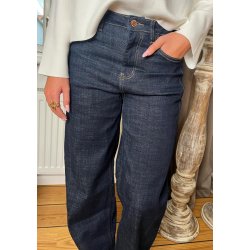 Kate Wide Jeans 549- Dark blue