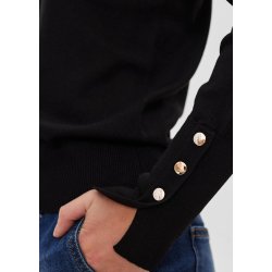 Katie ONeck Button Pullover-Bl