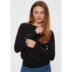 Katie ONeck Button Pullover-Bl