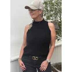 Kaya Knit Top-Black