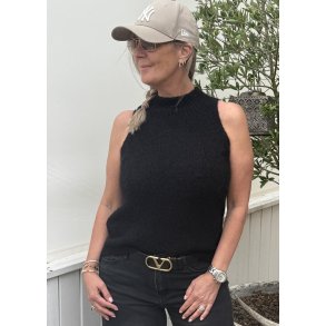 Kaya Knit Top-Black