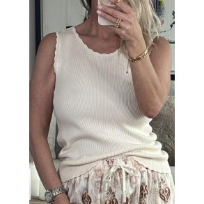 Kelly s/l Re O-neck Top- Birch