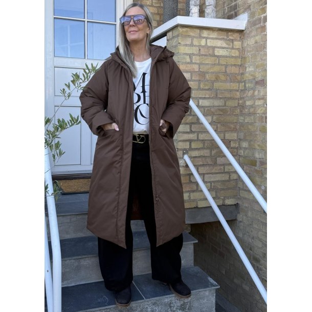 Kelyn L/S Long Jacket- Carafe