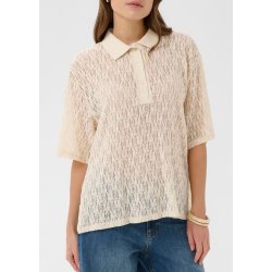Kine Lace Tee- Whitecap