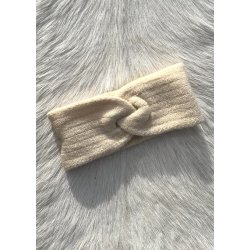 Knit Headband - Beige