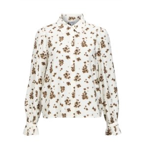 Kristi L/S Shirt- Morel Flowers