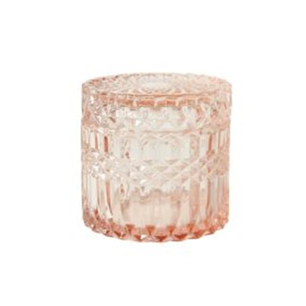 Krukke m.lg 9X9 - Rose