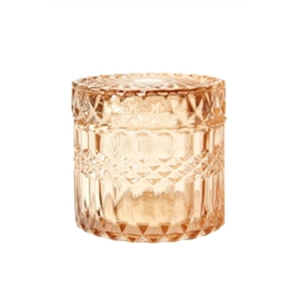 Krukke m.lg 9X9 -warm grey