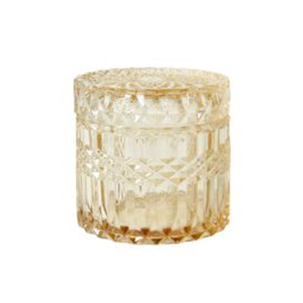 Krukke m.lg 9X9 -light yellow