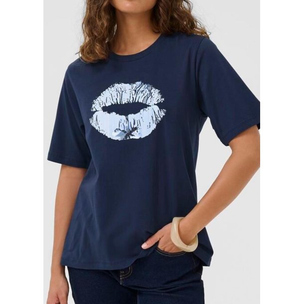 Kula Gith T-shirt- Dress Blues