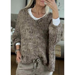 Lafe Cozy Knit- Taupe