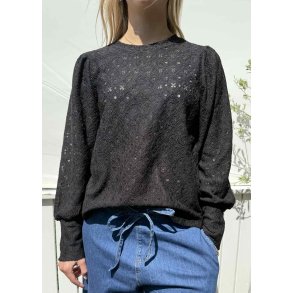 Laila Ls Re Top- Black