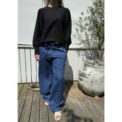 Laila Ls Re Top- Black