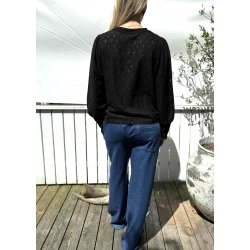 Laila Ls Re Top- Black