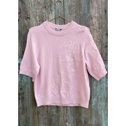 Laney Rubin Pullover-Pale lilac flo