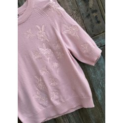 Laney Rubin Pullover-Pale lilac flo