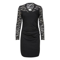 Laura India Dress- Black