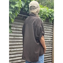 Lavia Oversize Shirt- Chokolate