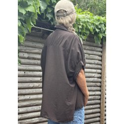 Lavia Oversize Shirt- Chokolate