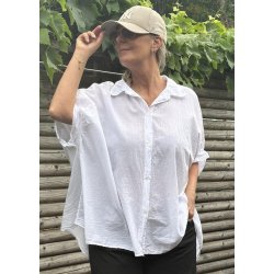 Lavia Oversize Shirt- White