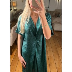 Lea Glam Dress- Green