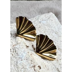 Leaf Earring- Gold