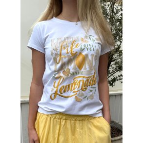 Lemon Tee- White