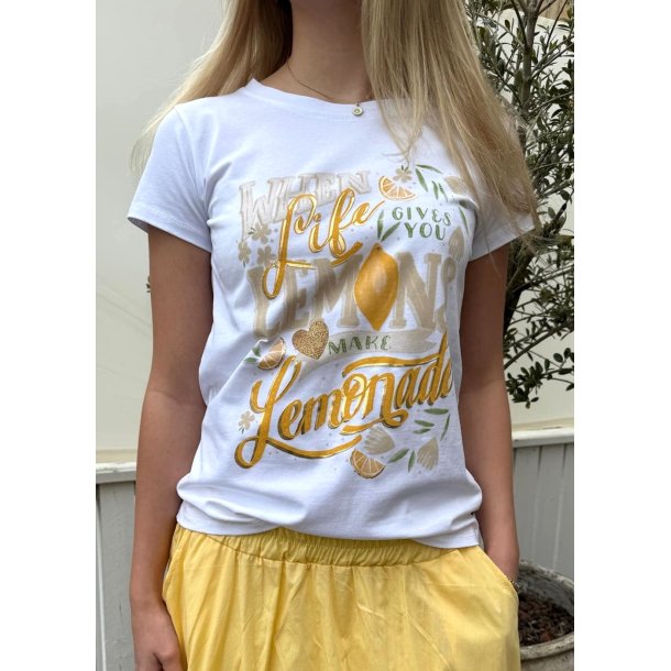 Lemon Tee- White