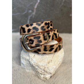 Leopard Belt - Camel