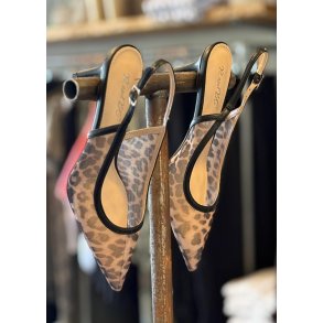 Leo High  Heels Shoes- Black