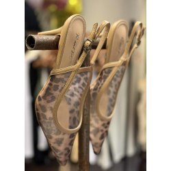 Leo High Heels Shoes- Beige