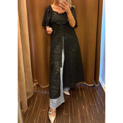 Lia ss Lo Long Dress- Black