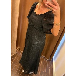 Lia ss Lo Long Dress- Black