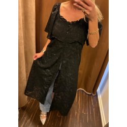 Lia ss Lo Long Dress- Black