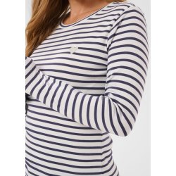 Liddy T-shirt-Chalk Graphite Blue Heart