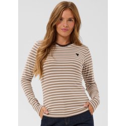 Liddy T-shirt- Desert Taupe/chalk black Heart