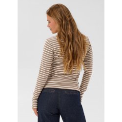 Liddy T-shirt- Desert Taupe/chalk black Heart
