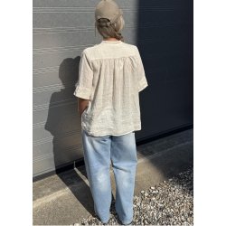Lino Blouse- Burro