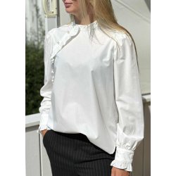 Lio Iris Blouse- Spring gardenia